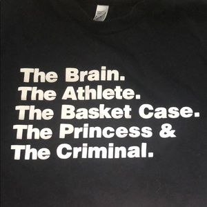 NWOT Breakfast Club t-shirt